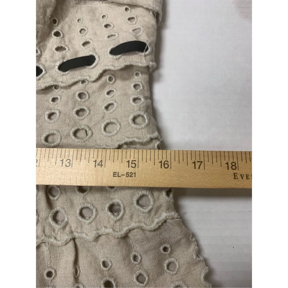 Ladies Eyelet Patterned Dress - Picture 8 of 10